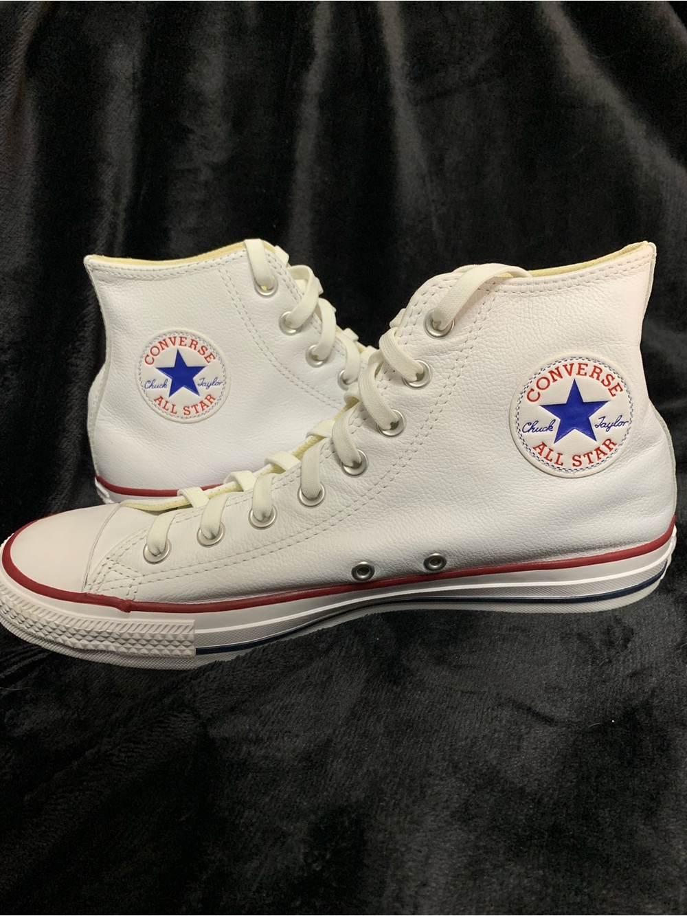 Converse Chuck Taylor All Star Leather High Top Mens 8.5 / Womens 10.5